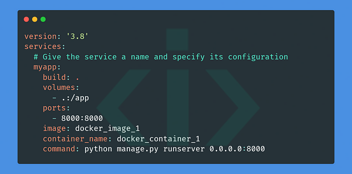 محتوای docker-compose.yml