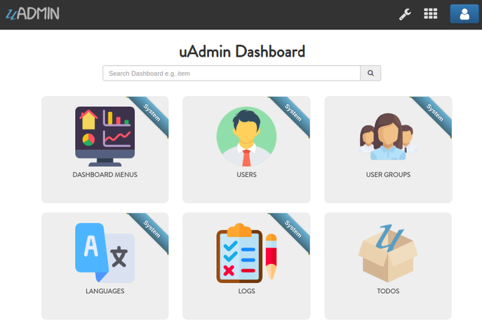 uAdmin، فریم‌ورک وب نوشته‌شده با زبان Golang