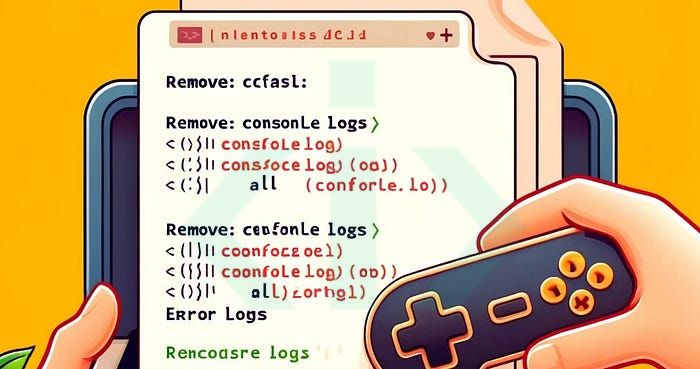 حذف کنسول لاگ‌ها در اپلیکیشن Next.js